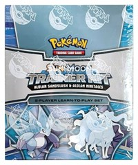 Sun and Moon Trainer Kit Alolan Sandslash and Alolan Ninetales Display