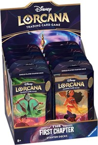 Disney Lorcana The First Chapter Starter Deck Display