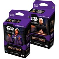 Secrets of Power Spotlight Deck Pair Chancellor Palpatine and Padme Amidala