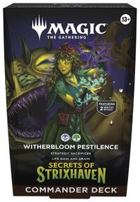 Secrets of Strixhaven Commander Deck Witherbloom Pestilence
