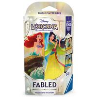 Disney Lorcana Fabled Starter Deck Amber and Sapphire