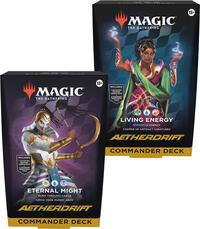 Aetherdrift Commander Decks Set of 2