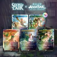 Secret Lair x Avatar The Last Airbender My Cabbages Rainbow Foil Edition