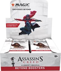Universes Beyond Assassins Creed Beyond Booster Display