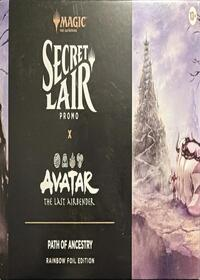 Secret Lair Drop Secret Lair Promo x Avatar The Last Air Bender Path of Ancestry Rainbow Foil Edition