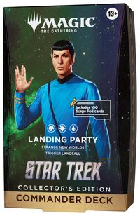 Star Trek Commander Deck Landing Party Collectors Edition