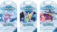 Disney Lorcana Winterspell Sleeved Booster Pack Art Bundle Set of 3