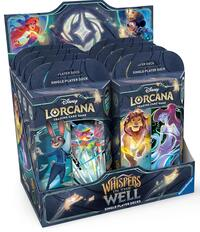 Disney Lorcana Whispers in the Well Starter Deck Display