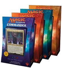 Commander 2017 Set of 4