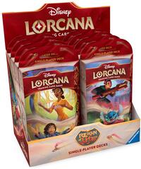 Disney Lorcana Reign of Jafar Starter Deck Display