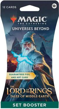 Universes Beyond The Lord of the Rings Tales of Middle earth Sleeved Set Booster Pack