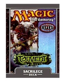 Torment Theme Deck Sacrilege