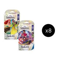 Disney Lorcana Fabled Starter Deck Display