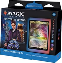 Universes Beyond Doctor Who Masters of Evil Commander Deck