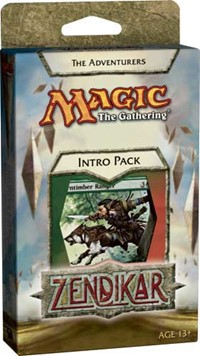 Zendikar Intro Pack Green The Adventurers