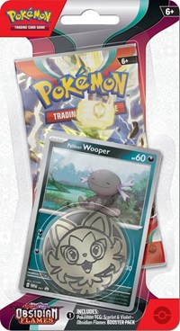 Obsidian Flames Single Pack Blister Paldean Wooper