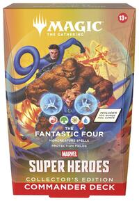 Marvel Super Heroes Commander Deck The Fantastic Four Collectors Edition