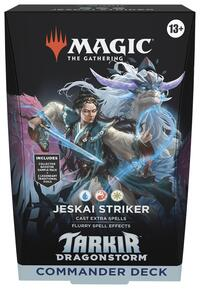 Tarkir Dragonstorm Commander Deck Jeskai Striker