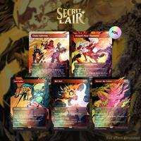 Secret Lair Drop EVERYTHING IS ON FIRE Rainbow Foil Edition