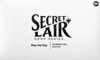 Secret Lair Drop Festival in a Box Las Vegas 2025 Slay the Day Rainbow Foil