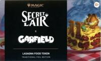 Secret Lair Drop Secret Lair x Garfield Lasagna Food Token Traditional Foil Edition