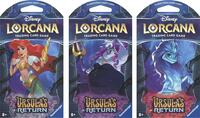 Disney Lorcana Ursulas Return Sleeved Booster Pack Art Bundle Set of 3