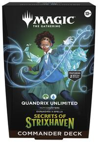 Secrets of Strixhaven Commander Deck Quandrix Unlimited