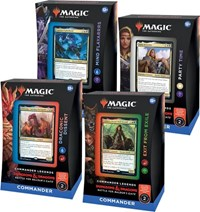 Commander Legends Battle for Baldurs Gate Commander Deck Display