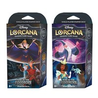 Disney Lorcana Rise of the Floodborn Starter Deck Set of 2