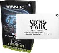 Secret Lair x Chaos Vault Drop Commander Reinforcements Counter Intelligence Bundle Galaxy Foil