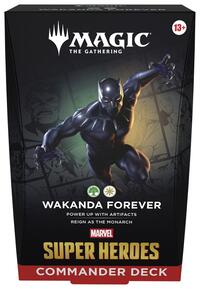 Marvel Super Heroes Commander Deck Wakanda Forever
