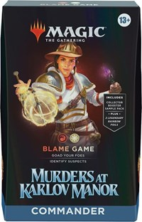 Murders at Karlov Manor Commander Deck Blame Game