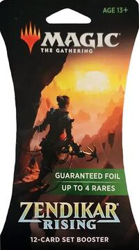 Zendikar Rising Sleeved Set Booster Pack