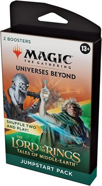 Universes Beyond The Lord of the Rings Tales of Middle earth Jumpstart Booster Pack 2 Pack