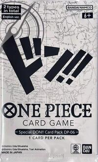 Special DON Card Pack DP 06