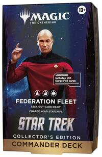 Star Trek Commander Deck Federation Fleet Collectors Edition