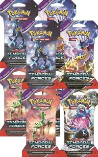 Temporal Forces Sleeved Booster Pack Bundle Set of 8