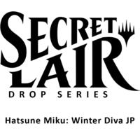 Secret Lair Drop Secret Lair x Hatsune Miku Winter Diva JP Non Foil Edition