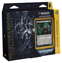Universes Beyond Warhammer 40000 Necron Dynasties Commander Deck Collectors Edition
