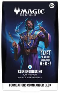 Foundations Commander Deck Keen Engineering