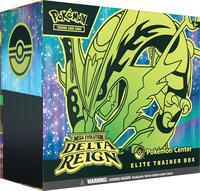 Delta Reign Pokemon Center Elite Trainer Box Exclusive