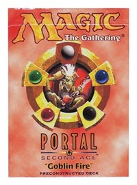 Portal Second Age Theme Deck Goblin Fire