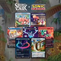 Secret Lair x Sonic the Hedgehog Superdrop Chasing Adventure Non Foil
