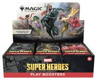 Marvel Super Heroes Play Booster Display