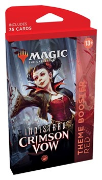 Innistrad Crimson Vow Theme Booster Red