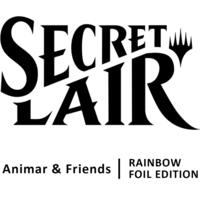 Secret Lair Drop Animar and Friends Rainbow Foil Edition