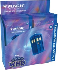 Universes Beyond Doctor Who Collector Booster Display