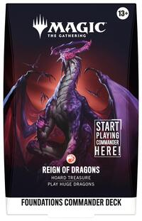 Foundations Commander Deck Reign of Dragons