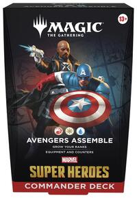 Marvel Super Heroes Commander Deck Avengers Assemble