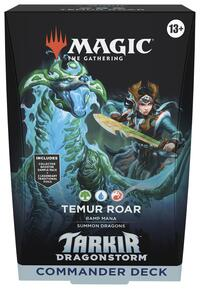 Tarkir Dragonstorm Commander Deck Temur Roar